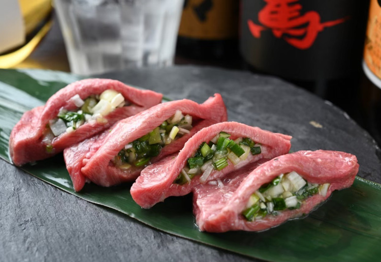 厚切り葱牛タン
